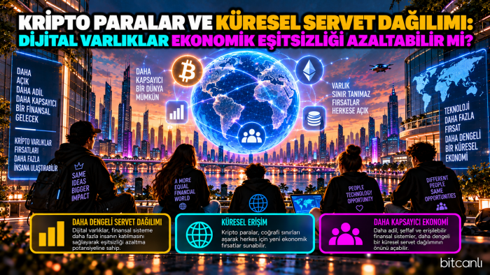 Kripto Paralar ve Küresel Servet Dağılımı: Dijital Varlıklar Ekonomik Eşitsizliği Azaltabilir Mi?